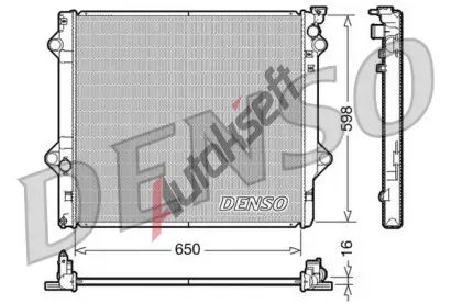 DENSO Chladi vody DEN DRM50048, DRM50048