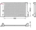 Chladi vody DENSO ‐ DEN DRM50126