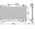 Chladi vody DENSO ‐ DEN DRM50131