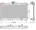 DENSO Chladi vody ‐ DEN DRM50144