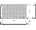 Chladi vody DENSO ‐ DEN DRM50149