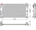 Chladi vody DENSO ‐ DEN DRM50150