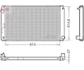 Chladi vody DENSO ‐ DEN DRM50151