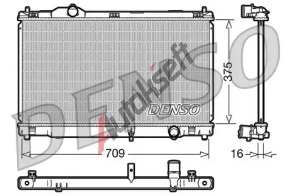 DENSO Chladi vody DEN DRM51001, DRM51001