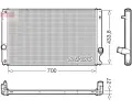 Chladi vody DENSO ‐ DEN DRM51019