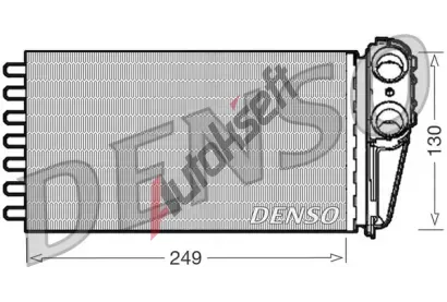 DENSO Vmnk tepla - vnitn vytpn DEN DRR21001, DRR21001