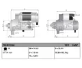 DENSO Startér DEN DSN1236, DSN1236