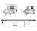 DENSO Startér DEN DSN1301, DSN1301