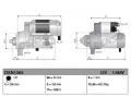 DENSO Startér DEN DSN1365, DSN1365