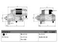 DENSO Startr DEN DSN3013, DSN3013