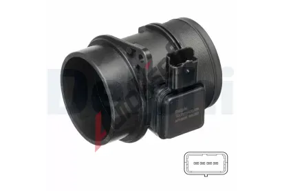 DELPHI Snma mnostv protkajcho vzduchu DF AF10631-12B1, AF10631-12B1