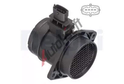 DELPHI Snma mnostv protkajcho vzduchu DF AF10632-12B1, AF10632-12B1