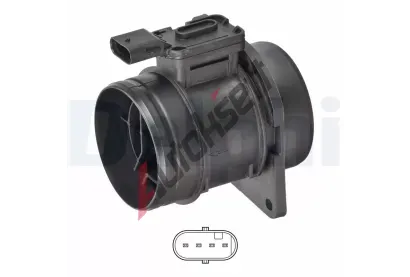 DELPHI Snma mnostv protkajcho vzduchu DF AF10656-12B1, AF10656-12B1