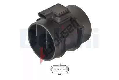 DELPHI Snma mnostv protkajcho vzduchu DF AF10676-12B1, AF10676-12B1