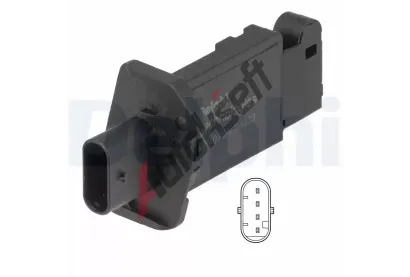 DELPHI Snma mnostv protkajcho vzduchu DF AF10704-12B1, AF10704-12B1