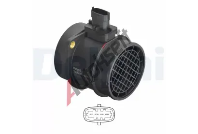 DELPHI Snímač množství protékajícího vzduchu DF AF10721-12B1, AF10721-12B1 DELPHI Snímač množství protékajícího vzduchu DF AF10721-12B1, AF10721-12B1