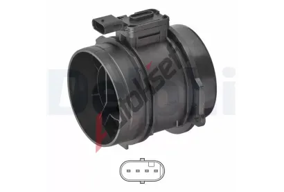 DELPHI Snma mnostv protkajcho vzduchu DF AF10771-12B1, AF10771-12B1