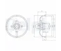 Brzdový buben DELPHI ‐ DF BF111 Brzdový buben DELPHI ‐ DF BF111
