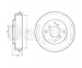 Brzdov buben DELPHI ‐ DF BF525