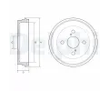 Brzdov buben DELPHI ‐ DF BF605