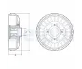 Brzdov buben DELPHI ‐ DF BFR621
