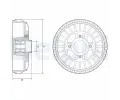 Brzdov buben DELPHI ‐ DF BFR622
