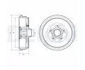 Brzdov buben DELPHI ‐ DF BFR656