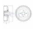 Brzdov buben DELPHI ‐ DF BFR768