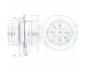 Brzdov kotou DELPHI ‐ DF BG2420
