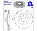 DELPHI Brzdov kotou - 247 mm ‐ DF BG2444