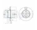 DELPHI Brzdov� kotou� - 296 mm&nbsp;&dash;&nbsp;DF BG3043