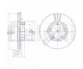 Brzdov kotou DELPHI ‐ DF BG3245