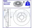 DELPHI Brzdov kotou - 258 mm ‐ DF BG3359
