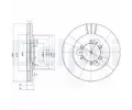 DELPHI Brzdov kotou - 280 mm ‐ DF BG3378