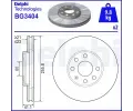 Brzdový kotouč DELPHI ‐ DF BG3404 Brzdový kotouč DELPHI ‐ DF BG3404