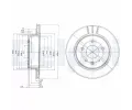 Brzdov� kotou�&nbsp;DELPHI&nbsp;&dash;&nbsp;DF BG3542