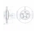 DELPHI Brzdov kotou - 280 mm ‐ DF BG3704