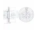 Brzdov kotou DELPHI ‐ DF BG3944