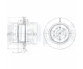 DELPHI Brzdov kotou - 286 mm ‐ DF BG4043