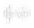 Brzdov kotou DELPHI ‐ DF BG4069
