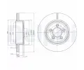 Brzdov kotou DELPHI ‐ DF BG4073