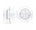 Brzdový kotouč DELPHI ‐ DF BG4169 Brzdový kotouč DELPHI ‐ DF BG4169