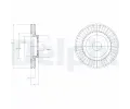 DELPHI Brzdov kotou - 300 mm ‐ DF BG4214