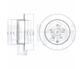 Brzdov kotou DELPHI ‐ DF BG4237