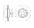 Brzdov kotou DELPHI ‐ DF BG4251C