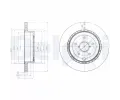 Brzdov kotou DELPHI ‐ DF BG4287