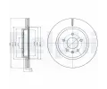 Brzdov kotou DELPHI ‐ DF BG4388C