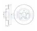 Brzdov kotou DELPHI ‐ DF BG4555C