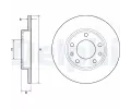 Brzdov kotou DELPHI ‐ DF BG4670C