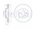 Brzdov kotou DELPHI ‐ DF BG4671C